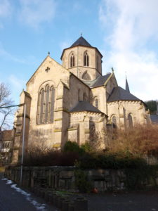 Abteikirchenansicht von Südosten
